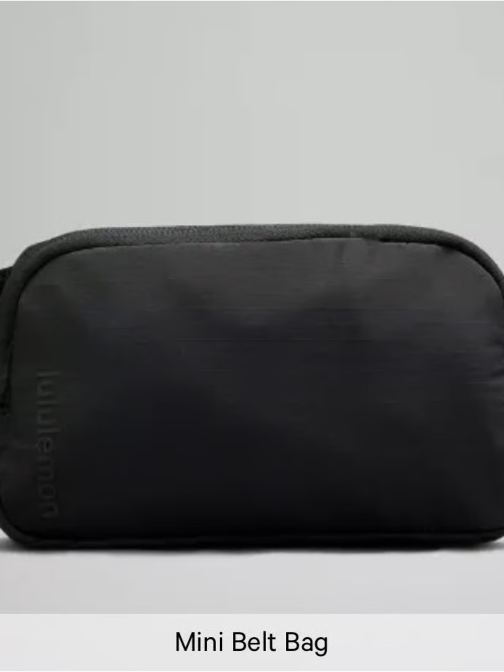 lululemon Mini Belt Bag (NWOT) Black, Unisex Belt/Crossbody Bag
